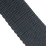 Polypropylene (PP) webbing - 20mm - charcoal - grey