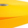 10m - Polypropylene (PP) webbing - 20mm - yellow