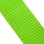 10m - Polypropylene (PP) webbing - 25mm - lime green
