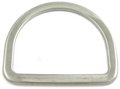 10x Stainless steel D-ring 25mm x 21mm