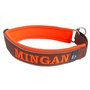 Neoprene Half-Check dog collar with name - XL | My K9