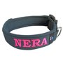 Neoprene dog collar with name - L | My K9
