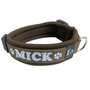 Neoprene dog collar with name - S | My K9