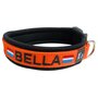 Neoprene dog collar with name - S | My K9