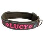 Neoprene dog collar with name - M | My K9