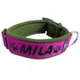 Neoprene dog collar with name - L | My K9