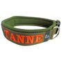 Neoprene dog collar with name - L | My K9