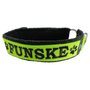 Fleece Buckleless dog collar with name - L | My K9