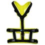 *Limited Edition* AnnyX SAFETY escape proof harness Black/Yellow reflective