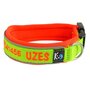 Neoprene dog collar with name - S | My K9