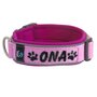 Neoprene dog collar with name - M | My K9