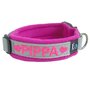 Fleece dog collar with name - S | My K9