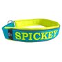 Neoprene Half-Check dog collar with name - M | My K9