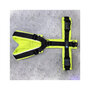 *LIMITED EDITION* AnnyX hondentuigje PROTECT Zwart Neongeel
