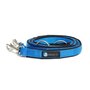AnnyX adjustable dog leash lined - Blue/Black