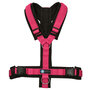 *TWEEDEKANS* AnnyX hondentuigje FUN Fuchsia/Zwart - maat M