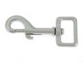 Snap hook 25mm x 82mm nickel plated